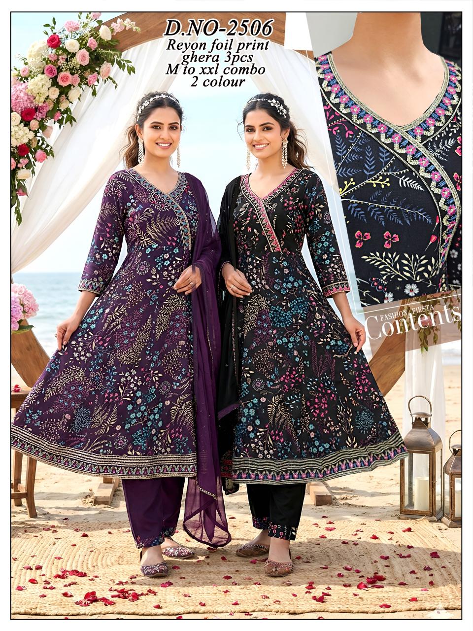 Felocity Rayon Foil Prints Kurti wholesale market in Gujarat
