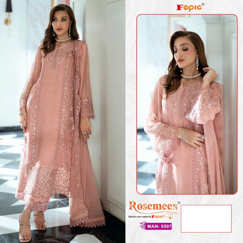 Fepic Rosemeen 6597 Catalog wholesale pakistani suits near me