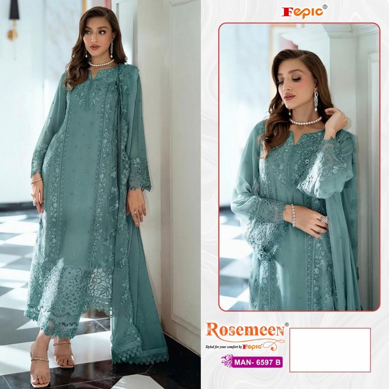 Fepic Rosemeen 6597 Catalog wholesale pakistani suits near me
