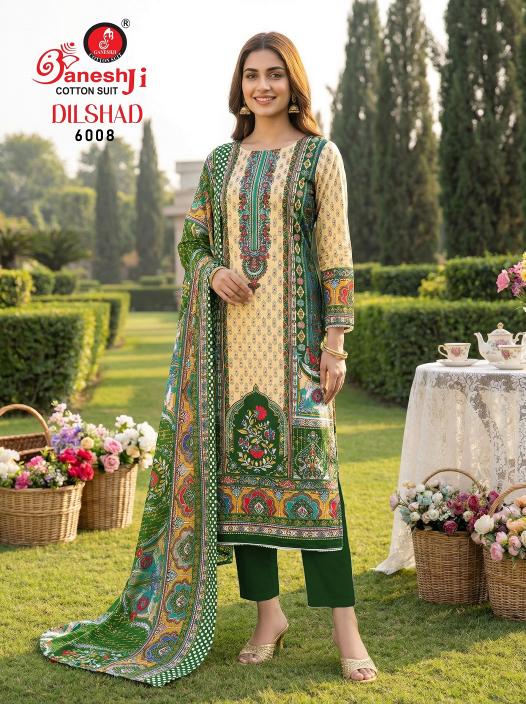 Ganeshji Dilshad Vol-6 – Karachi Dress Material - Wholesale Catalog