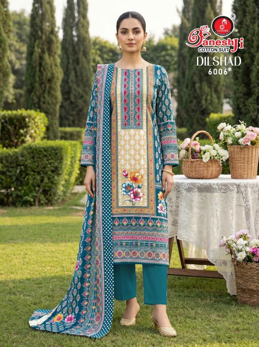 Ganeshji Dilshad Vol-6 – Karachi Dress Material - Wholesale Catalog