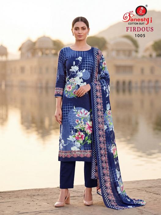 Ganeshji Firdaus Vol-1 – Karachi Kurti Pant With Dupatta - Wholesale Catalog