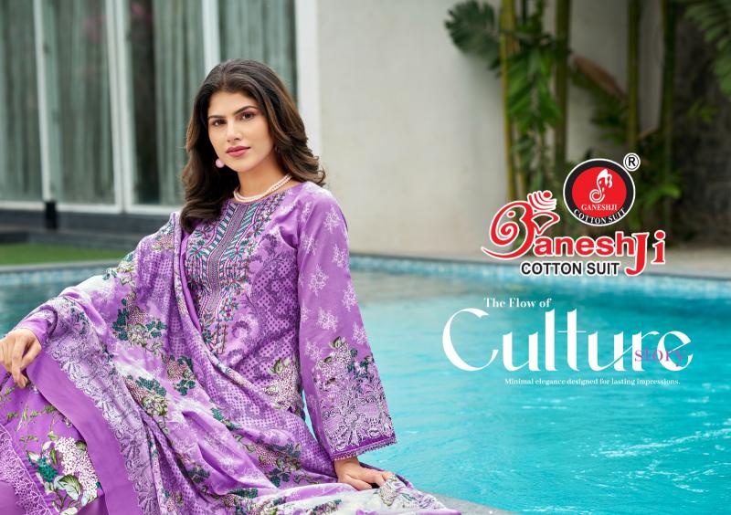 Ganeshji Minaaz Vol-1 – Dress Material - Wholesale Catalog