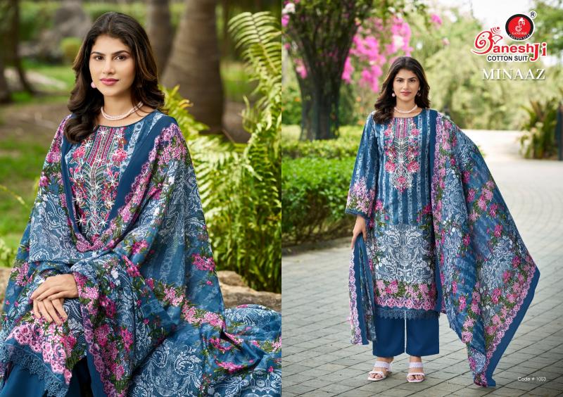 Ganeshji Minaaz Vol-1 – Dress Material - Wholesale Catalog