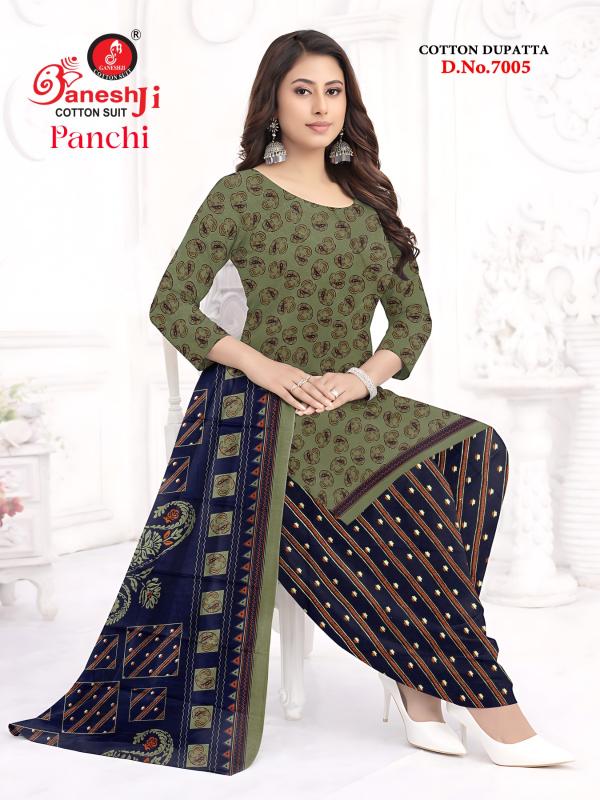 Ganeshji Panchi Vol-7 – Dress Material - Wholesale Catalog