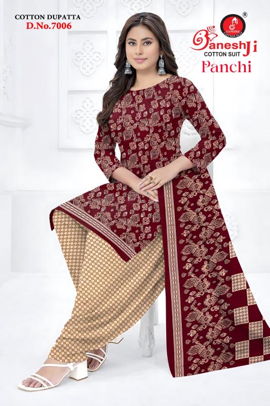 Ganeshji Panchi Vol-7 – Dress Material - Wholesale Catalog