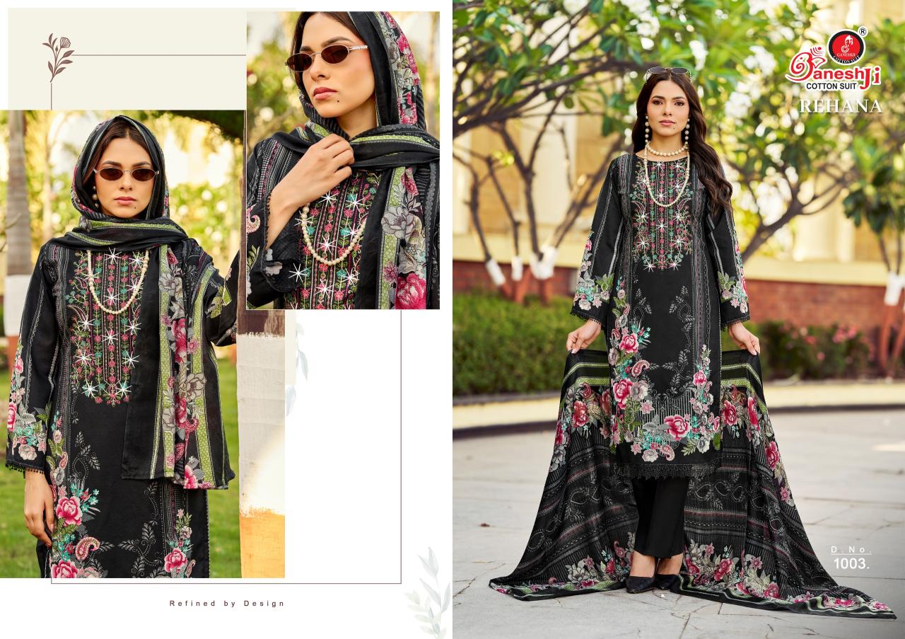 Ganeshji Rehana Vol-1 – Karachi Dress Material - Wholesale Catalog