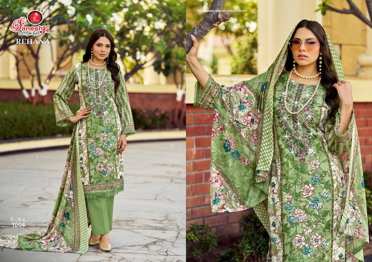 Ganeshji Rehana Vol-1 – Karachi Dress Material - Wholesale Catalog
