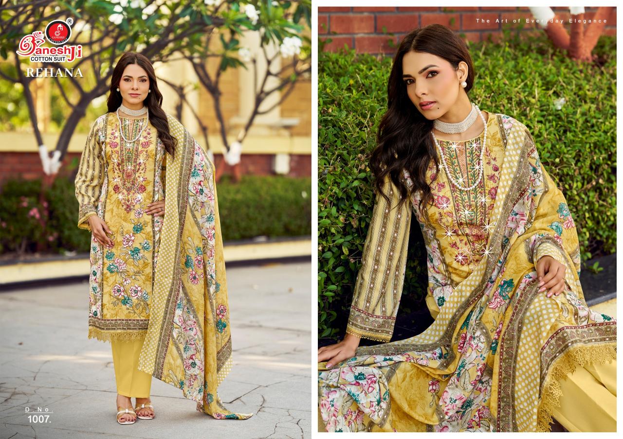 Ganeshji Rehana Vol-1 – Karachi Dress Material - Wholesale Catalog
