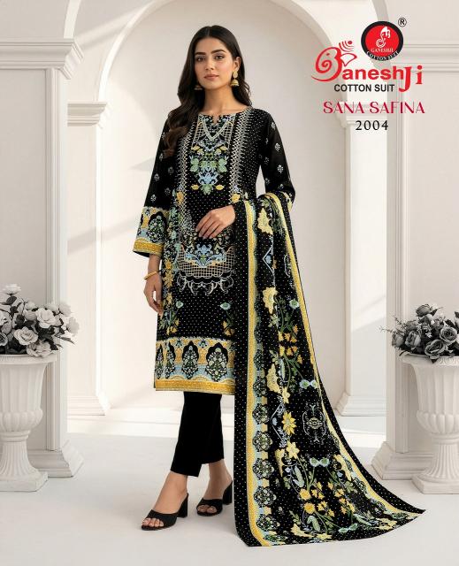 Ganeshji Sana Safina Vol-2 – Pakistani Kurti Pant With Dupatta - Wholesale Catalog