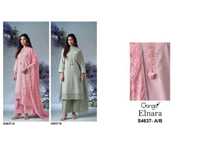 GANGA ELNARA 4637 Indian salwar kameez wholesale price