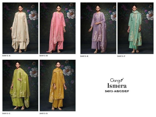 GANGA ISMERA 4913 Salwar kameez wholesale price in Delhi