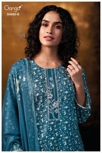 GANGA JIYAEL 4685 Buy wholesale salwar kameez