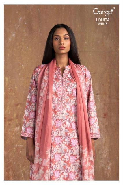 Ganga Lohita 4618 catalog salwar kameez wholesale in bangalore 