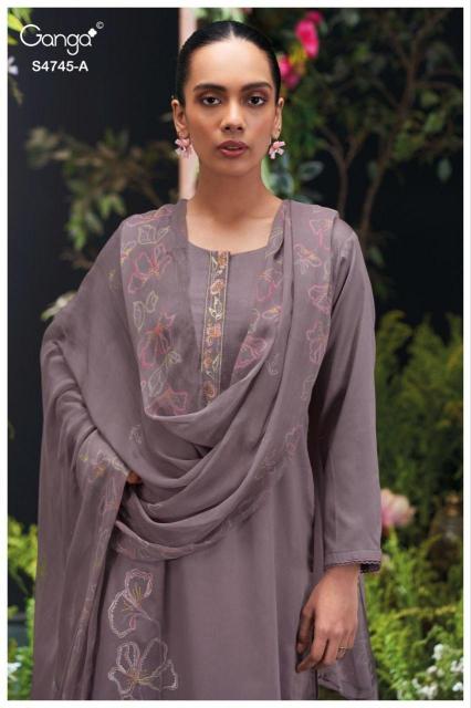 GANGA MORAEL 4745 Bulk Salwar Kameez Suppliers
