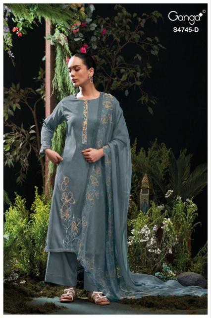 GANGA MORAEL 4745 Bulk Salwar Kameez Suppliers