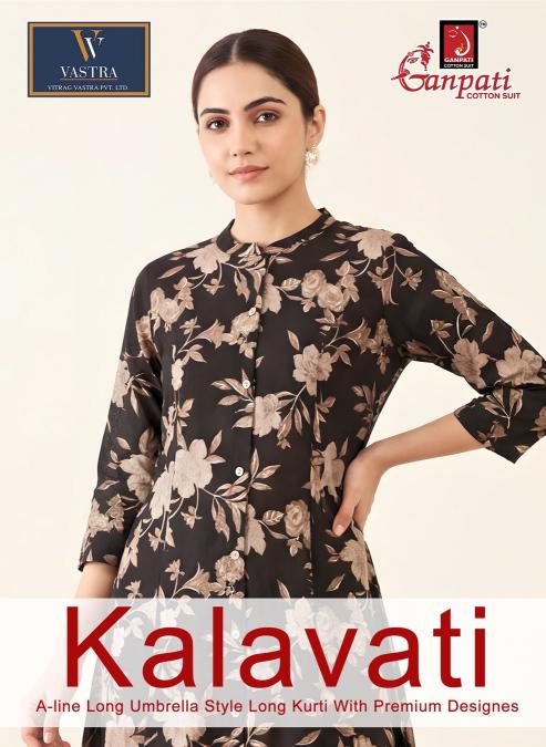 Ganpati Kalavati Vol-1 – A-Line Flair Style Kurti - Wholesale Catalog
