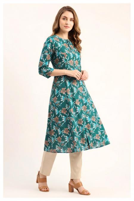 Ganpati Kalavati Vol-1 – A-Line Flair Style Kurti - Wholesale Catalog