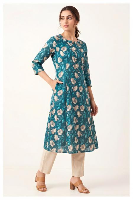 Ganpati Kalavati Vol-1 – A-Line Flair Style Kurti - Wholesale Catalog