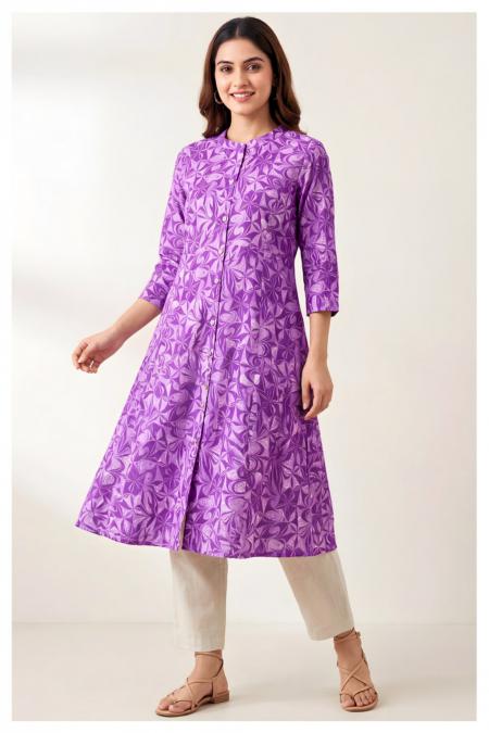 Ganpati Kalavati Vol-1 – A-Line Flair Style Kurti - Wholesale Catalog