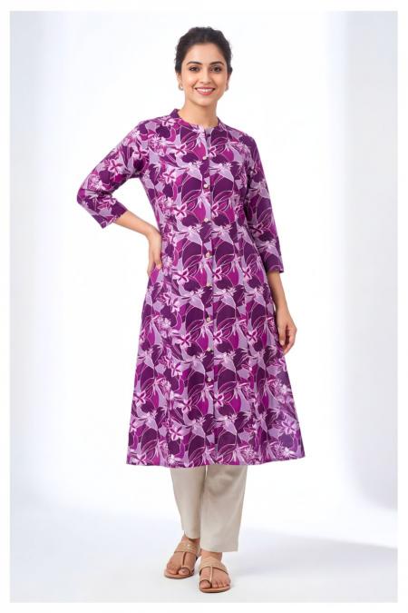 Ganpati Kalavati Vol-1 – A-Line Flair Style Kurti - Wholesale Catalog