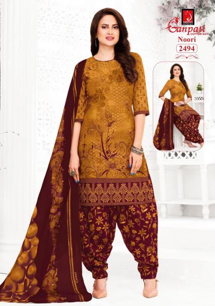 Ganpati Noori Patiyala Vol-13 – Dress Material - Wholesale Catalog