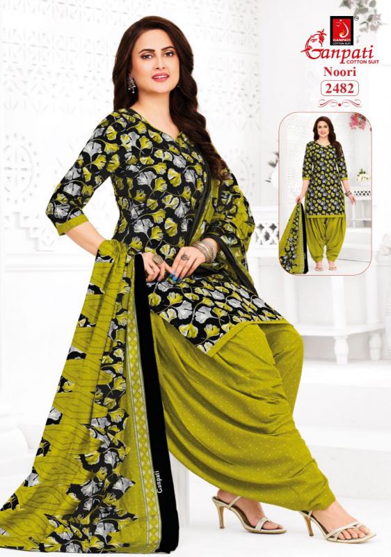 Ganpati Noori Patiyala Vol-13 Dress materials wholesalers in Hyderabad