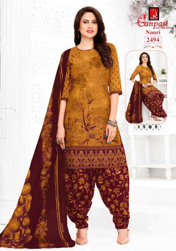 Ganpati Noori Patiyala Vol-13 Dress materials wholesalers in Hyderabad