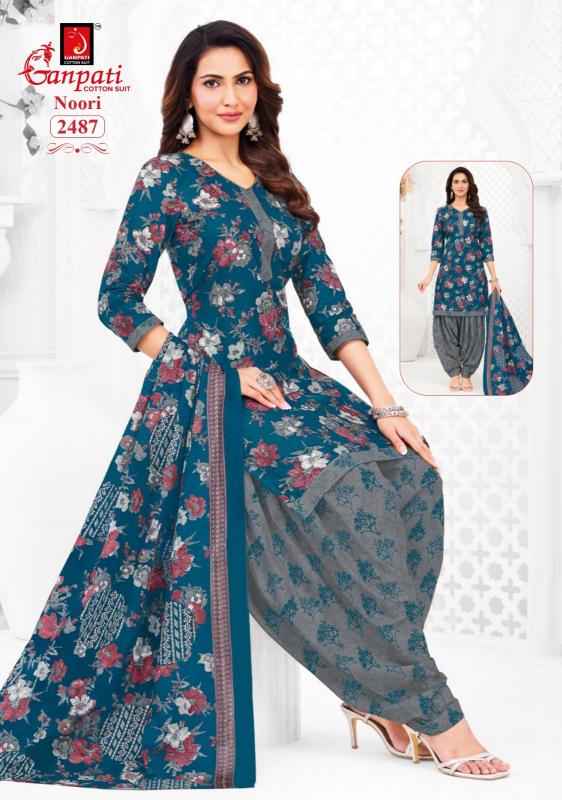 Ganpati Noori Patiyala Vol-13 Dress materials wholesalers in Hyderabad