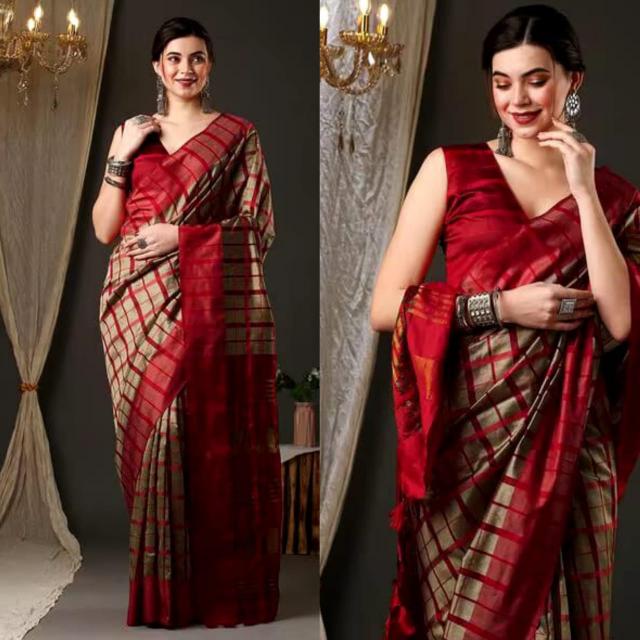 GC  AURA COTTON SILK Wholesale saree market in Ahmedabad