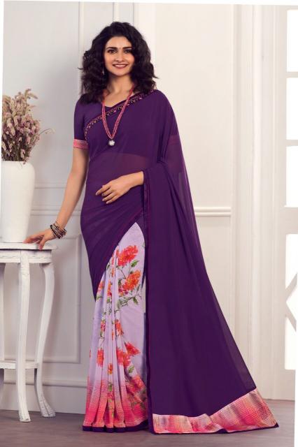 GC  GEORGETTE PRINTED Wholesale saree retailers in Kolkata