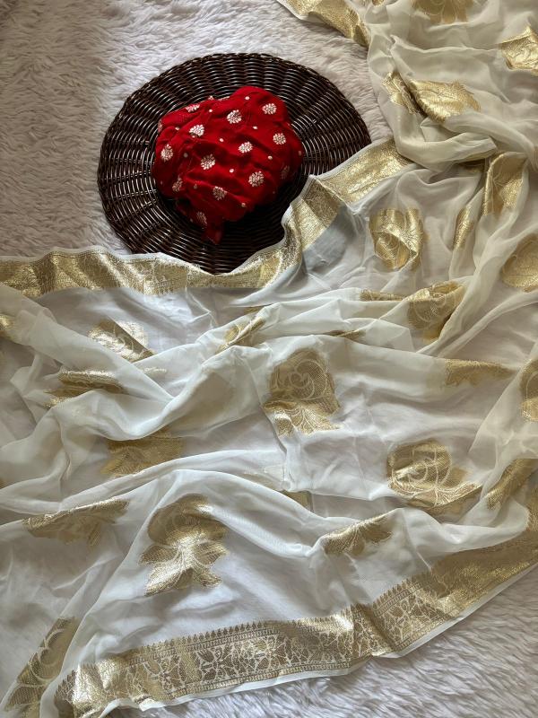 GULAB Georgette Saree manufacturers in Kolkata