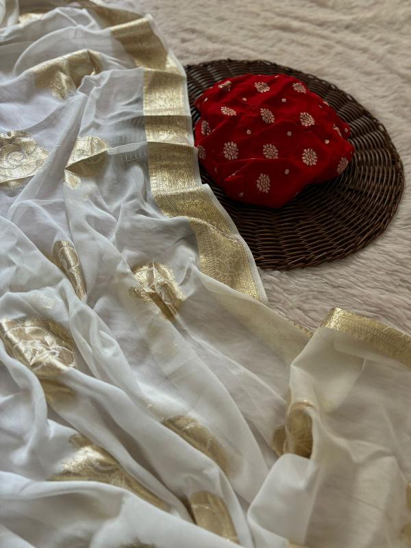 GULAB Georgette Saree manufacturers in Kolkata