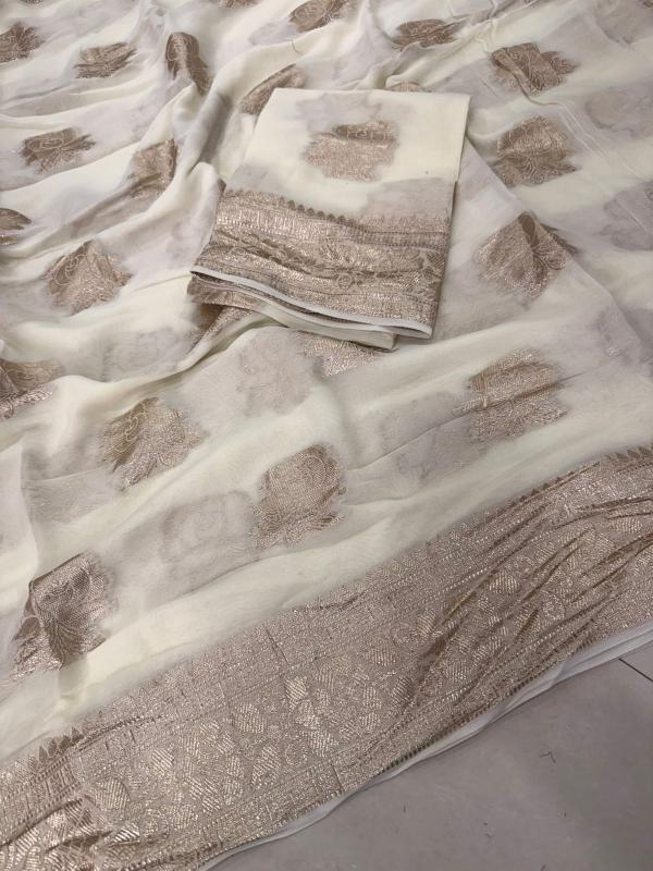GULAB Georgette Saree manufacturers in Kolkata
