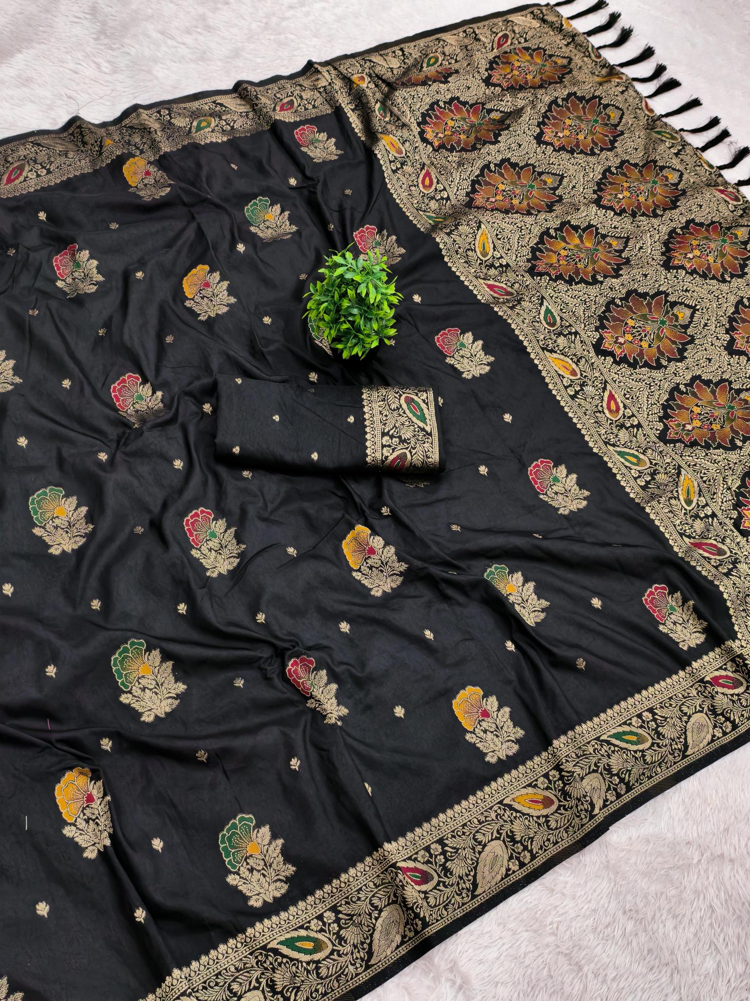 Gulaboo viscose Dolla Silk Surat saree wholesale online