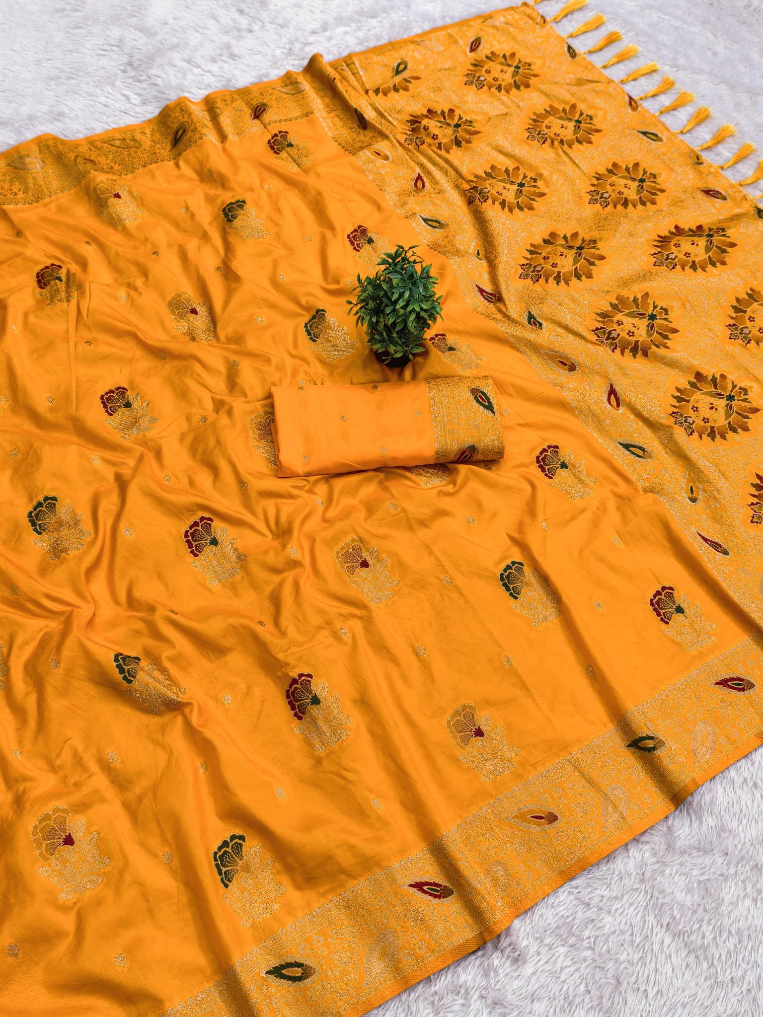 Gulaboo viscose Dolla Silk Surat saree wholesale online