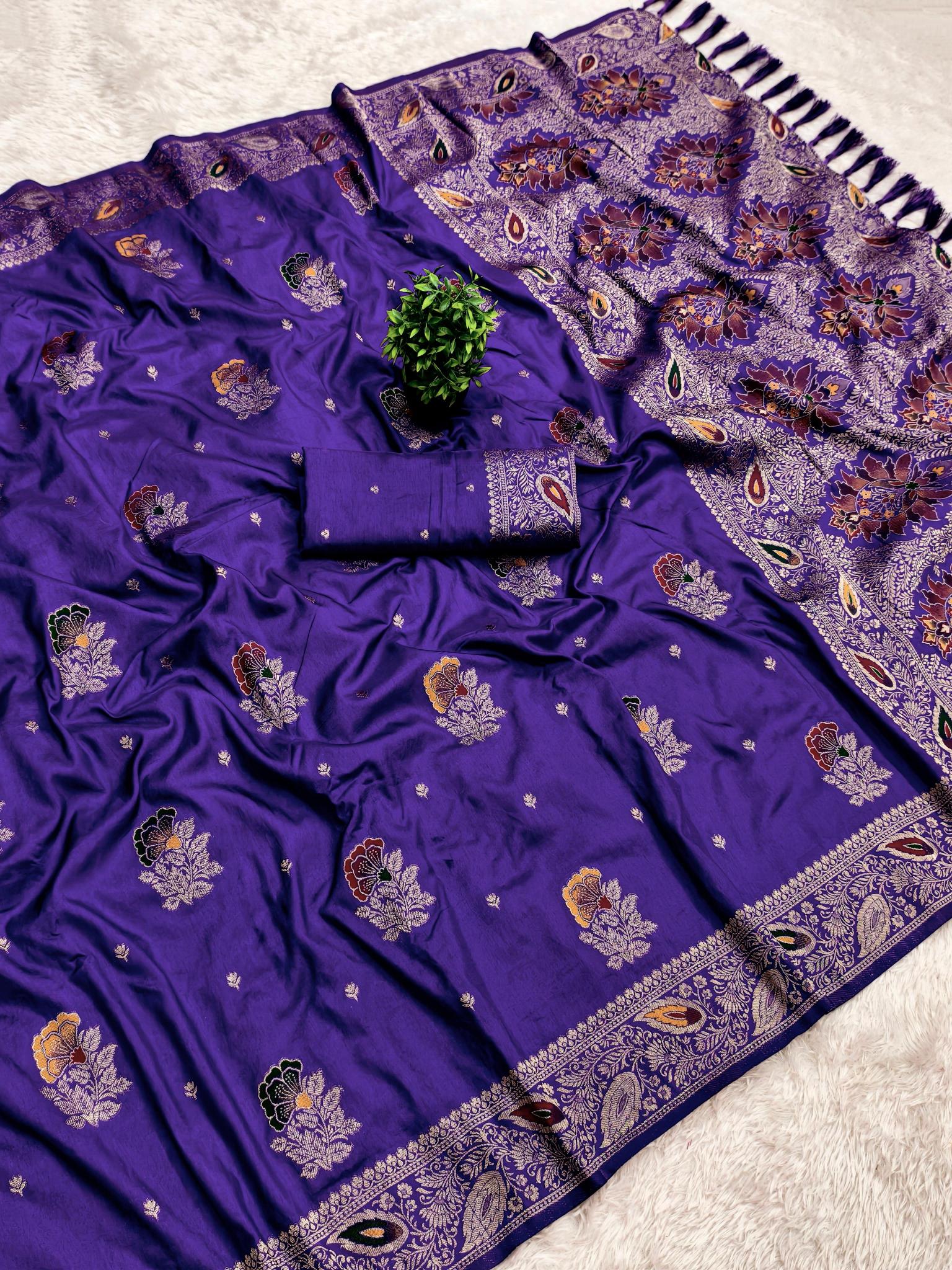 Gulaboo viscose Dolla Silk Surat saree wholesale online