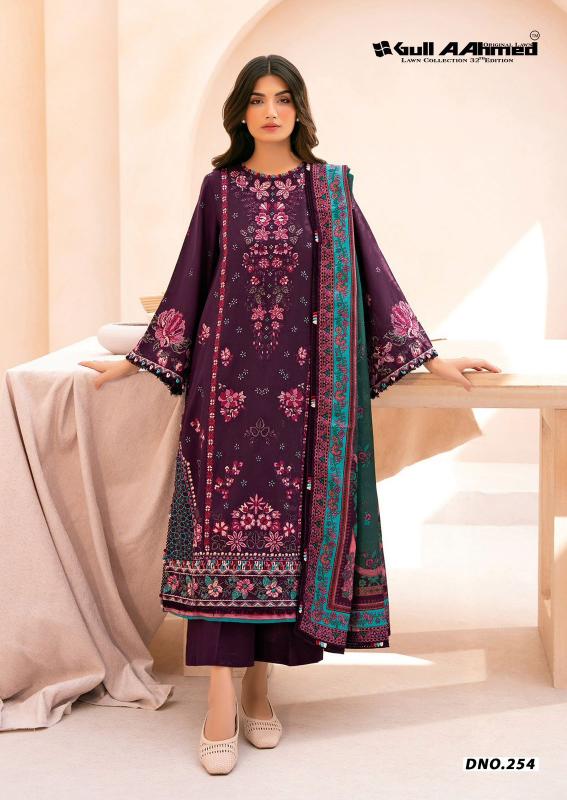 Gull Aahmed Lawn Vol-32 Wholesale salwar kameez suppliers