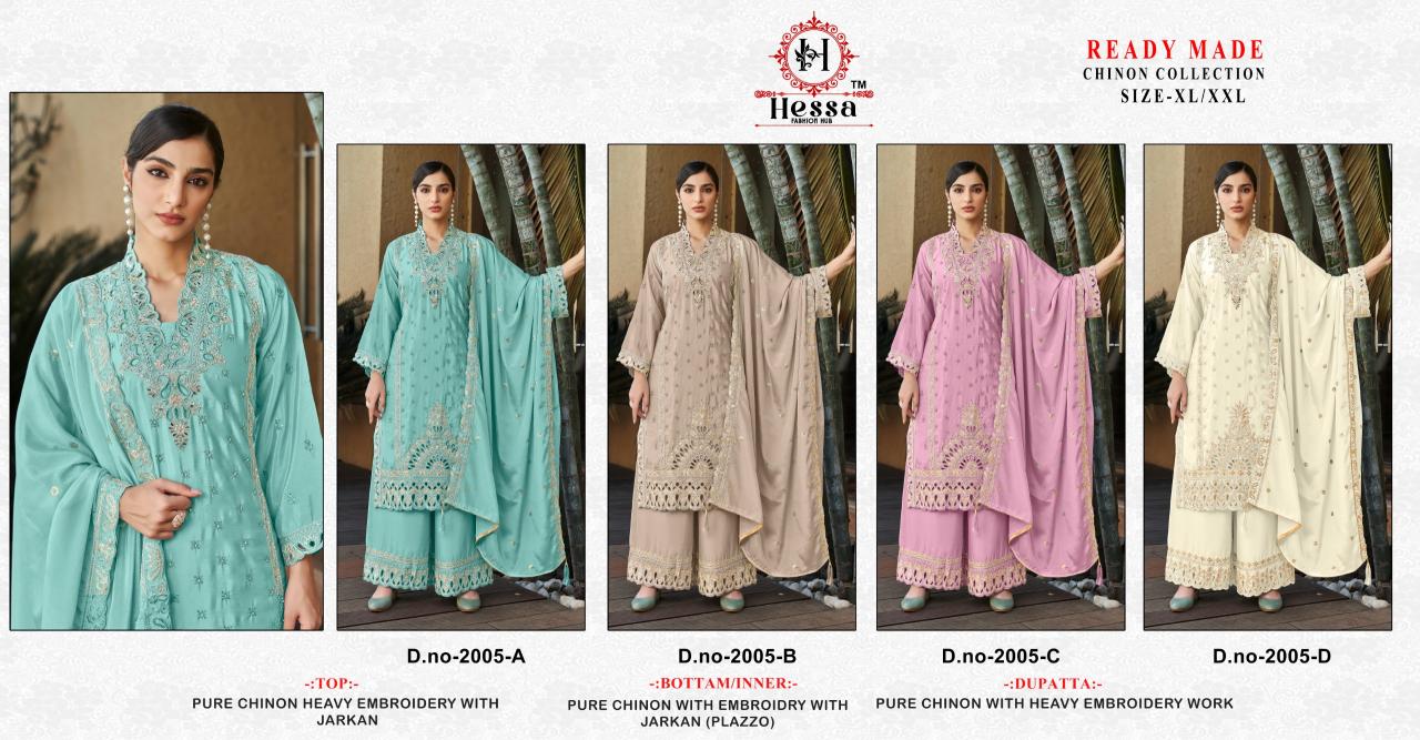 Hessa DESIGN NO 2005 Bulk buying of salwar Kameez in Pune