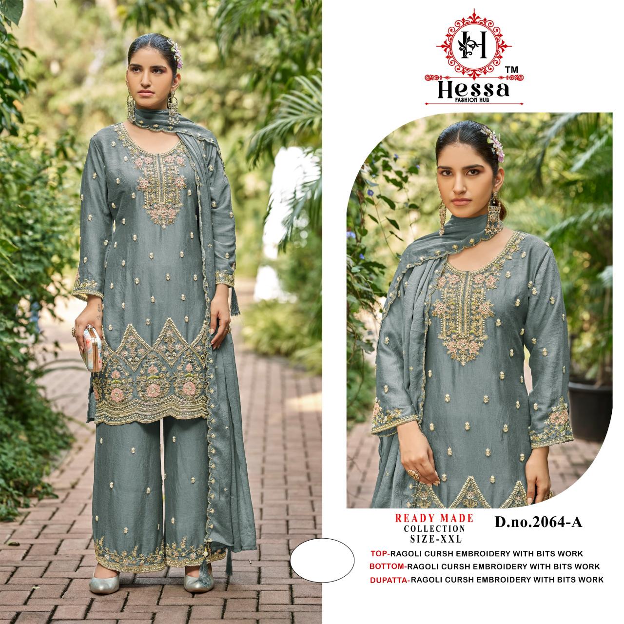 Hessa DESIGN NO 2064 Affordable salwar suits in Hyderabad