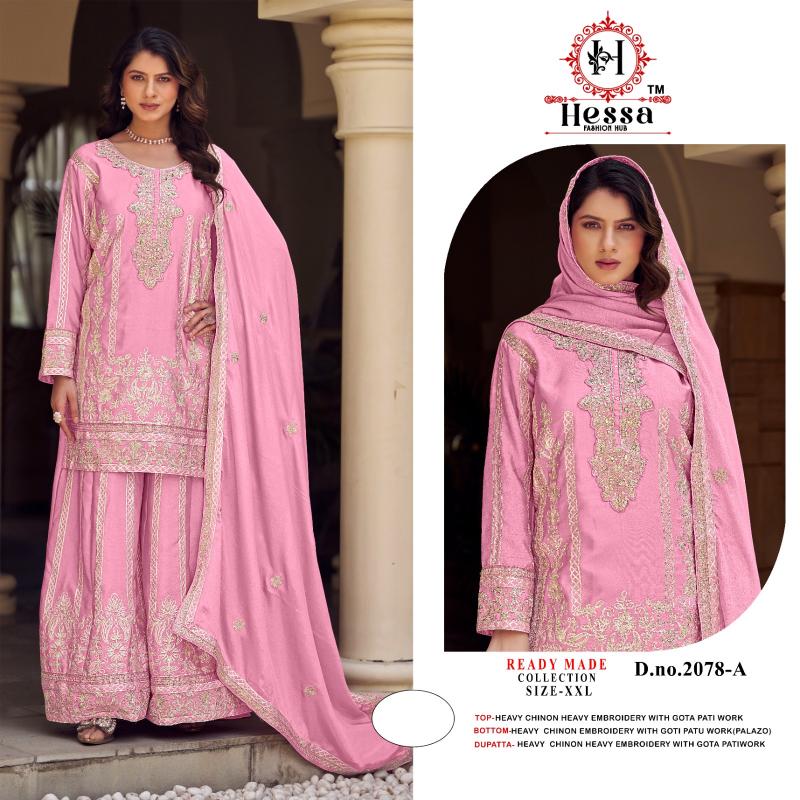 Hessa DESIGN NO 2078 Wholesale Indian salwar kameez