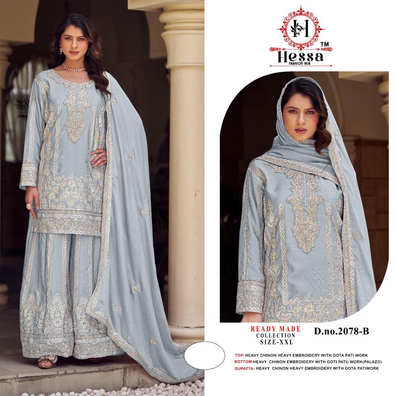 Hessa DESIGN NO 2078 Wholesale Indian salwar kameez