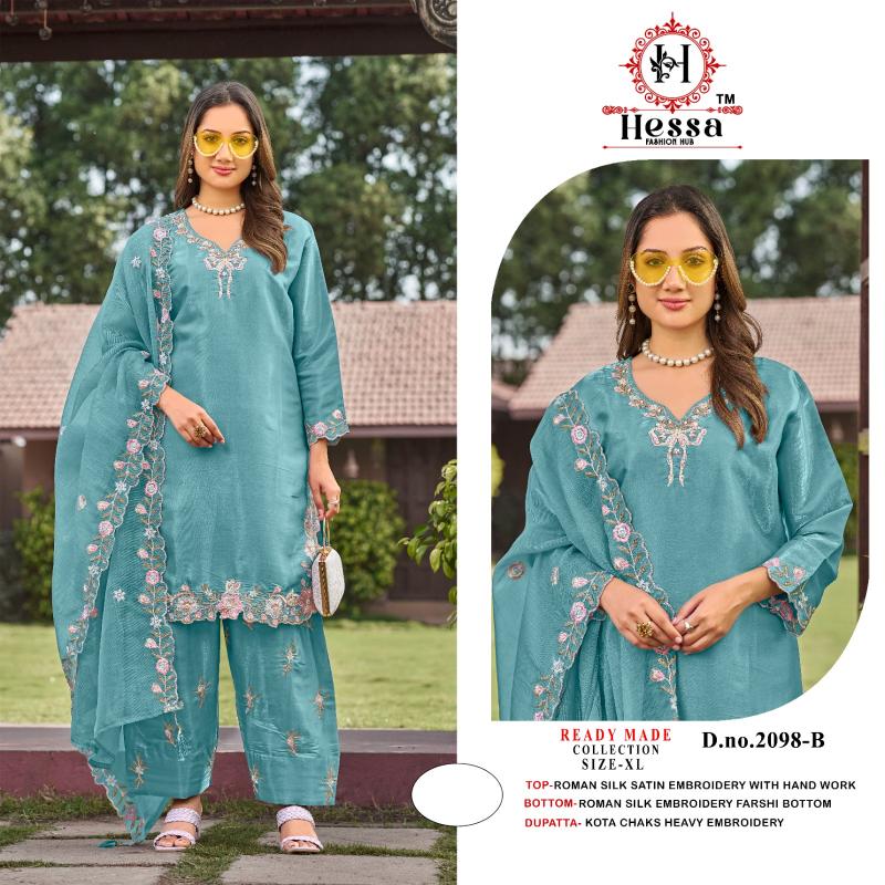 Hessa DESIGN NO 2098 Salwar Kameez wholesale dealers in Delhi