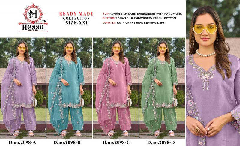 Hessa DESIGN NO 2098 Salwar Kameez wholesale dealers in Delhi