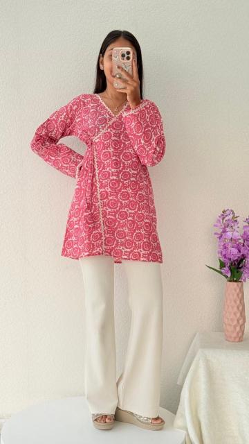 Hiaara Jaipuri Cotton Vol-2 – Short Tops - Wholesale Catalog