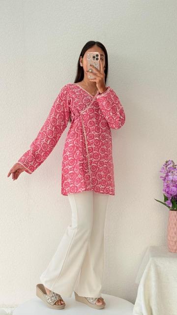 Hiaara Jaipuri Cotton Vol-2 – Short Tops - Wholesale Catalog