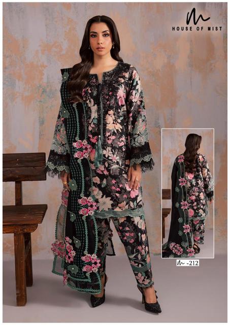 House Of Mist Ghazal Vol-22 – Karachi Kurti Pant With Dupatta - Wholesale Catalog