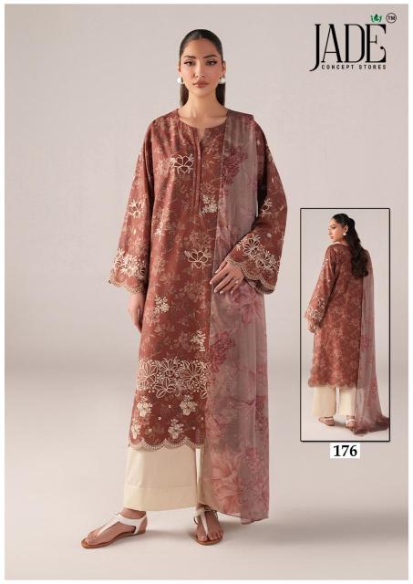 Jade Chevron Vol-18 – Karachi Dress Material - Wholesale Catalog