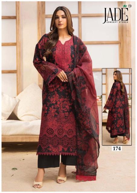 Jade Chevron Vol-18 – Karachi Kurti Pant With Dupatta - Wholesale Catalog
