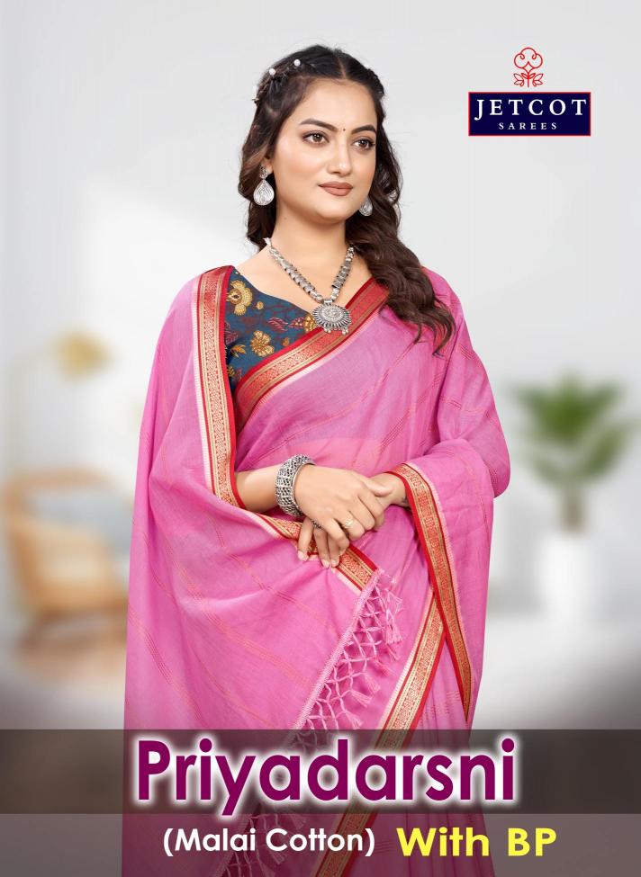 Jetcot Priyadarsni Vol-1 – Cotton Sarees - Wholesle Catalog